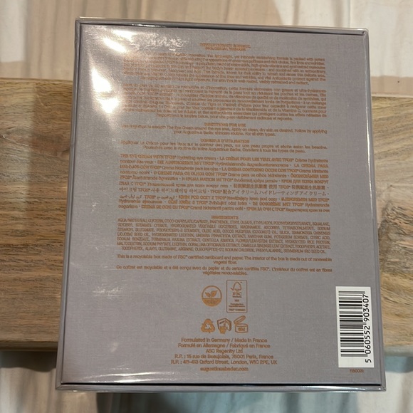 BNIB SEALED AGUSTINUS BADER THE EYE CREAM CANISTER AND REFILL 15ml/0.5fl oz - Picture 2 of 3